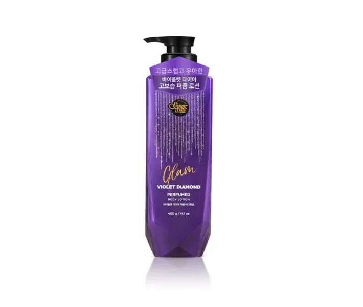 Лосьон для тела Aekyung Shower Mate Glam Perfume Violet Diamond, 400 г