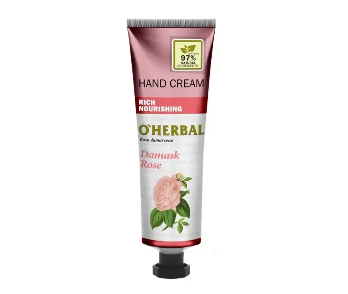 Питательный крем для рук O`Herbal Rich дамасская роза, 30 мл