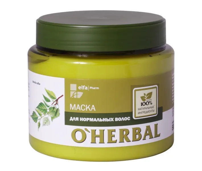 Маска для нормального волосся O Herbal Маска, 500 мл