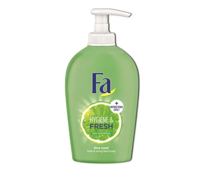 Антибактериальное жидкое мыло Fa HygieneFresh Лайм, 250 мл