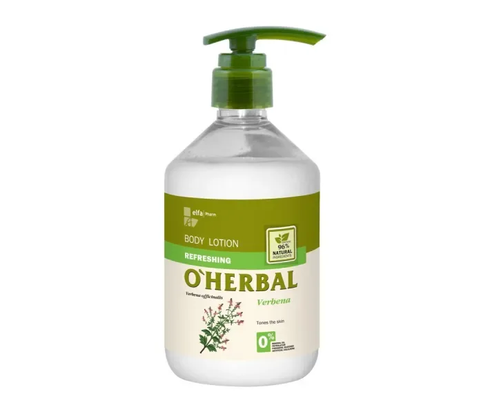 Освіжаючий лосьйон для тіла O Herbal з вербеною, 500 мл