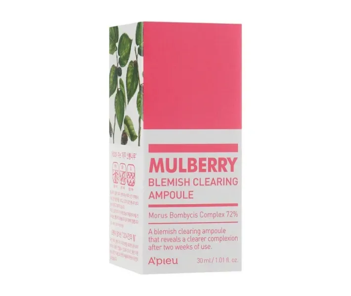 Ампульная есенція A PIEU Mulberry Blemish Clearing, 30 мл