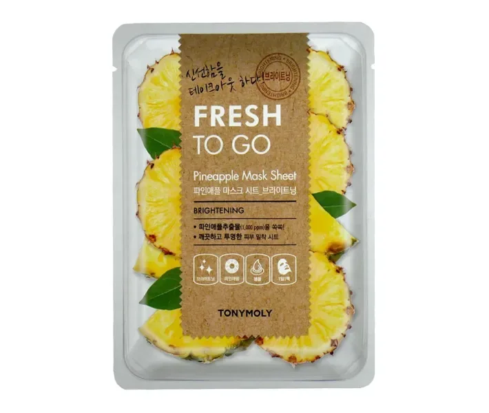 Маска для обличчя FRESH TO GO Pineapple mask sheet (0091341)