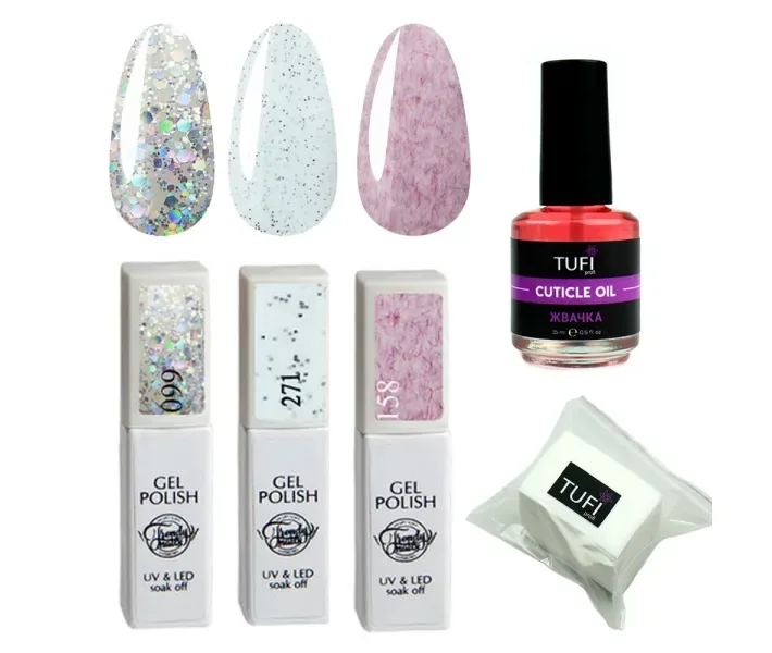 Набор для гель-лака Trendy Nails (tn08)