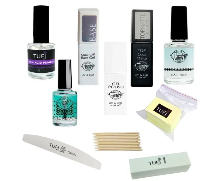 Набор для гель-лака Trendy Nails Lux (luxtn07)