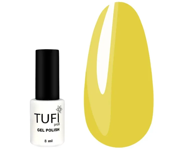 Гель-лак TUFI Profi №184 - жовтий, 8 мл (0071166)