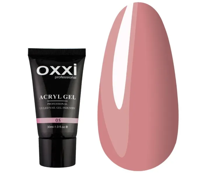 Полигель OXXI Acryl Gel №5 - розовый беж
