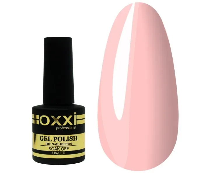 Гель-лак Oxxi №035 - пастельний коралово-рожевий, 10 мл (0064556)