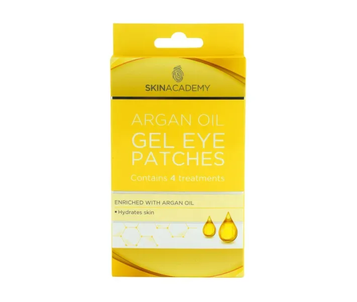 Патчи под глаза Skin Academy Argan oil гелевые 4 пары