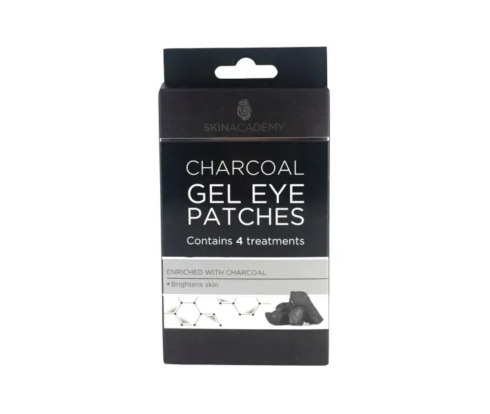Патчи под глаза Skin Academy Charcoal гелевые 4 пары