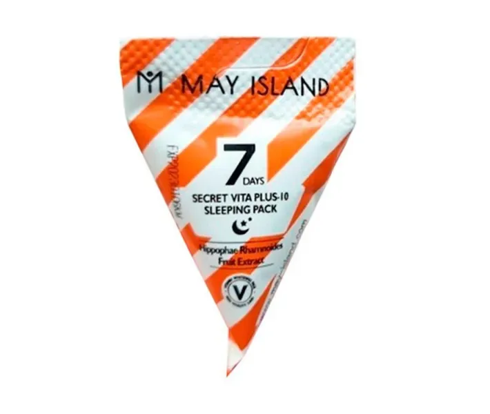Нічна маска для обличчя May Island Seven Days Secret Vita Plus 10 Sleeping Mask, 5 г (0094901)
