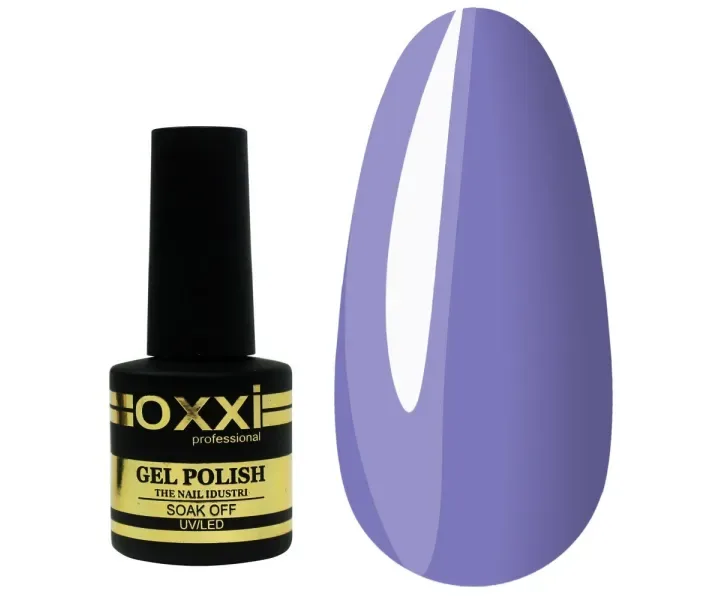 Гель-лак Oxxi №048 - світлий синьо-фіолетовий, 10 мл (0064563)