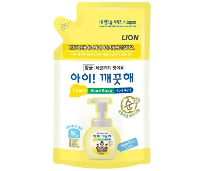 Мило пінне для чутливої шкіри Lion Ai Kekute Sensitive Refill, 200 мл