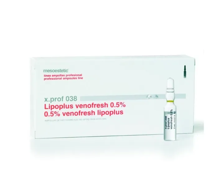 Ампула для мезотерапії x.prof 038 - Венофреш 0,5% Mesoestetic, 2 мл (0093949)