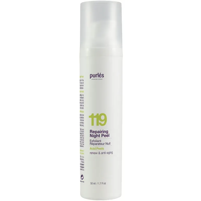 Реконструюючий нічний пілінг для відновлення та молодості - Purles 119 Repairing Night Peel