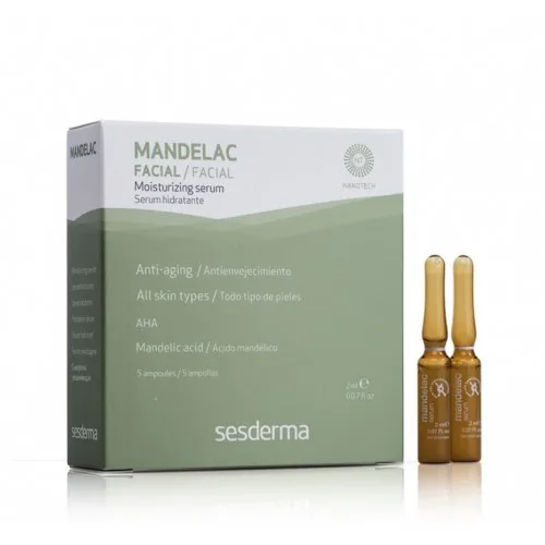 Зволожуюча сироватка для обличчя з мигдальною кислотою SesDerma Mandelac Moisturizing Serum