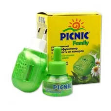 Фумігатор Picnic Family електронний + рідина 30мл (45 ночей)