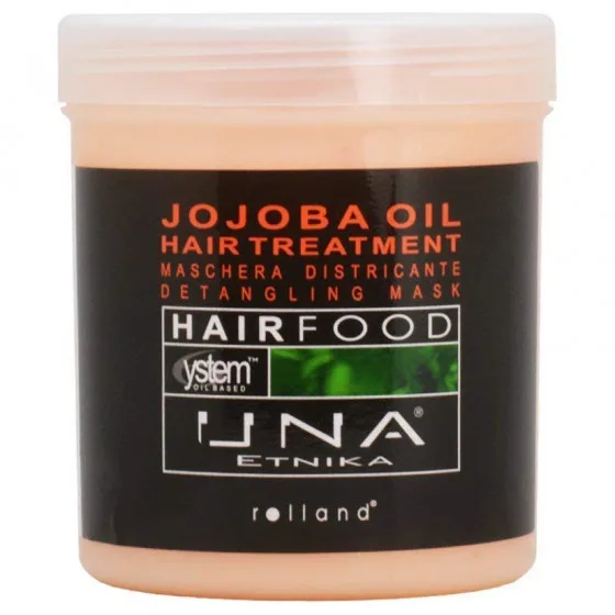 Rolland Una Hair Food Jojoba Hair Treatment - Маска для полегшення розчісування волосся з маслом жожоба