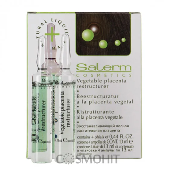 Salerm Reestructuratur a la placenta vegetal - Відновлюючий лосьйон "Рослинна плацента"
