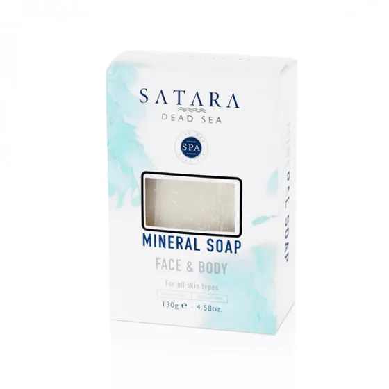 Satara Dead Sea Natural Mineral Soap Face&Body - Натуральне мінеральне мило