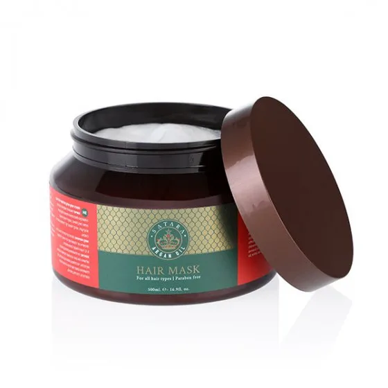 Satara Dead Sea Hair Mask Maroccan Argan for all hair types - Марокканська аргановая маска для усіх типів волосся