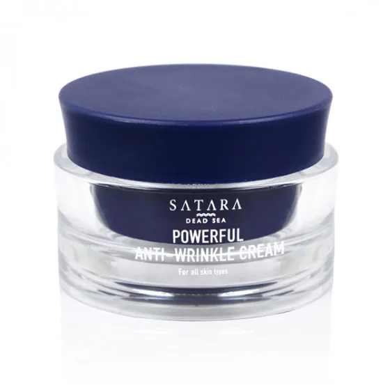 Satara Dead Sea Powerful Anti Wrinkle Cream SPF25 - Крем проти зморшок