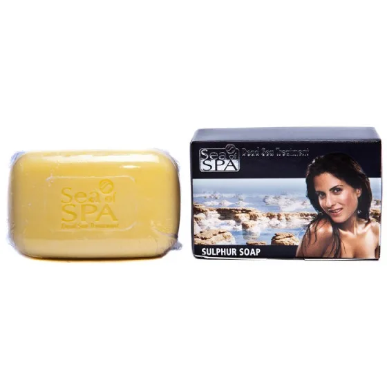 Мило сірчане від псоріазу та екземи Sea of Spa Dead Sea Sulphur Soap 125 г