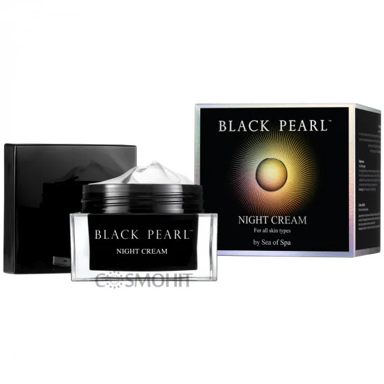 Sea of SPA Black Pearl Age Control Night Cream For All Skin Types 50 мл - Нічний крем для обличчя проти зморшок