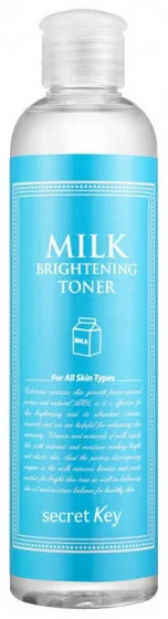 Secret Key Milk Brightening Toner - Тонер для сяяння шкіри з молочним протеїном