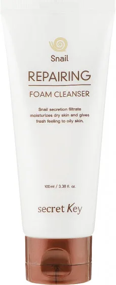 Secret Key Snail Repairing Foam Cleanser - Пінка для вмивання