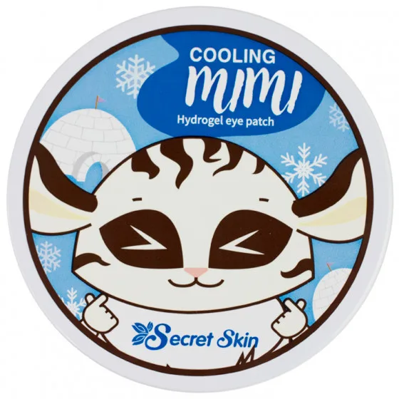 Secret Skin Cooling Mimi Hydrogel Eye Patch - Гідрогелеві охолоджуючі патчі для очей з екстрактом агави