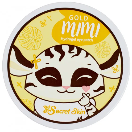 Secret Skin Gold Mimi Hydrogel Eye Patch - Гідрогелеві патчі для очей з частинками золота
