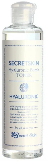 Secret Skin Hyaluronic Bomb Toner - Гіалуроновий тонер для обличчя