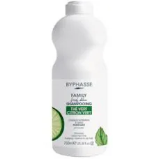 Шампунь Byphasse Family FRESH DELICE для нормального та жирн волосся з лаймом та зел.чаєм 750 мл