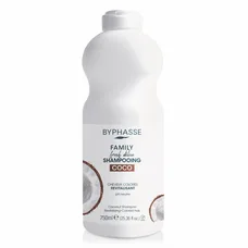 Шампунь Byphasse Family FRESH DELICE для фарбованного волосся з кокосом 750 мл