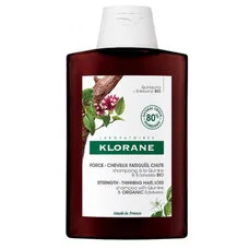 Шампунь Klorane зміцнюючий з хініном та Едельвейсом