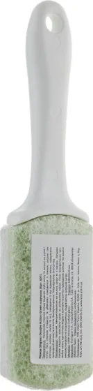 Siliglass Double Action Green - Пемза з ручкою салатова