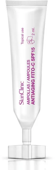 SkinClinic Antiaging Fito-C SPF15 - Антивіковий фітококтейль для обличчя з вітаміном С