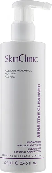 SkinClinic Sensitive Cleanser Cream Soap - Ніжний очищуючий засіб для чутливої ​​шкіри