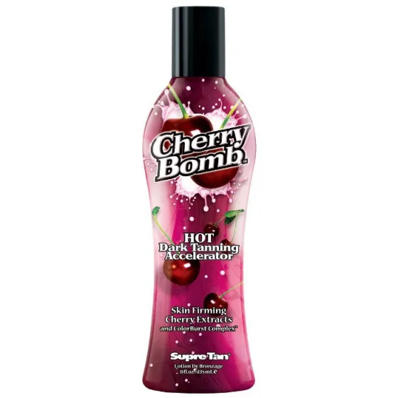 Supre Tan Cherry Bomb - Лосьйон для солярію з тінглами