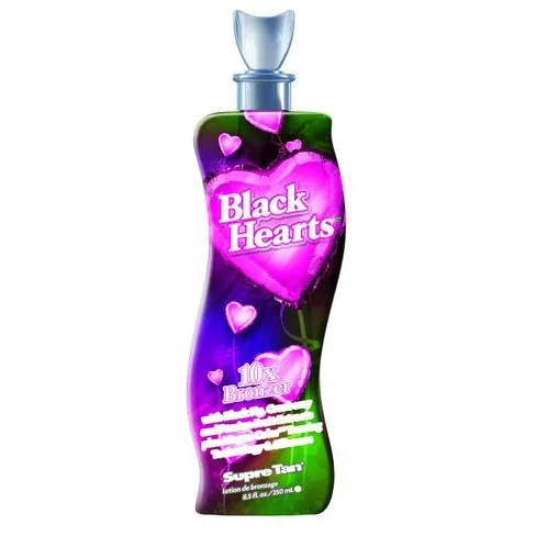 Supre Tan Black Hearts - Лосьйон для солярію з бронзаторами
