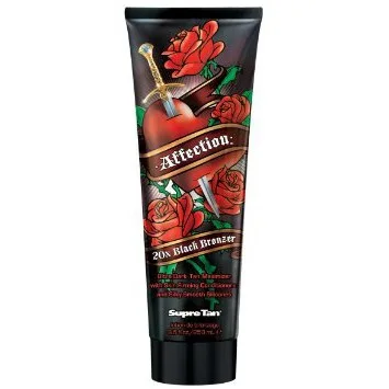 Supre Tan Affection 20X Black Bronzer - Лосьйон для солярію з бронзаторами