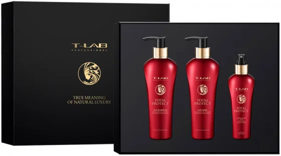 T-LAB Professional Total Protect Ritual Set - Подарунковий набір