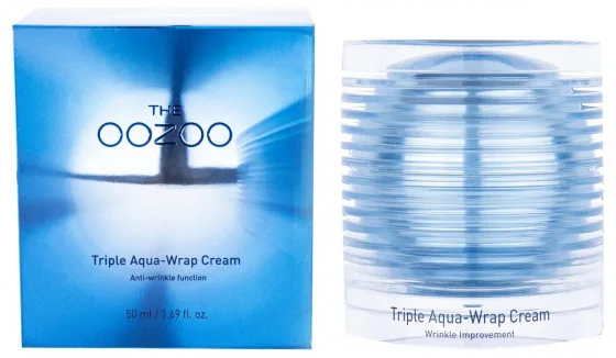 The Oozoo Triple Aqua-Wrap Cream - Тонізуючий крем для інтенсивного зволоження шкіри обличчя