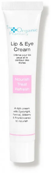 The Organic Pharmacy Lip and Eye Cream - Живильний крем для контуру очей і губ