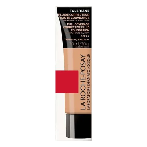 Тональний флюїд La Roche-Posay Toleriane коригуючий, високої покривної здатності для чутливої шкіри SPF25 відтінок