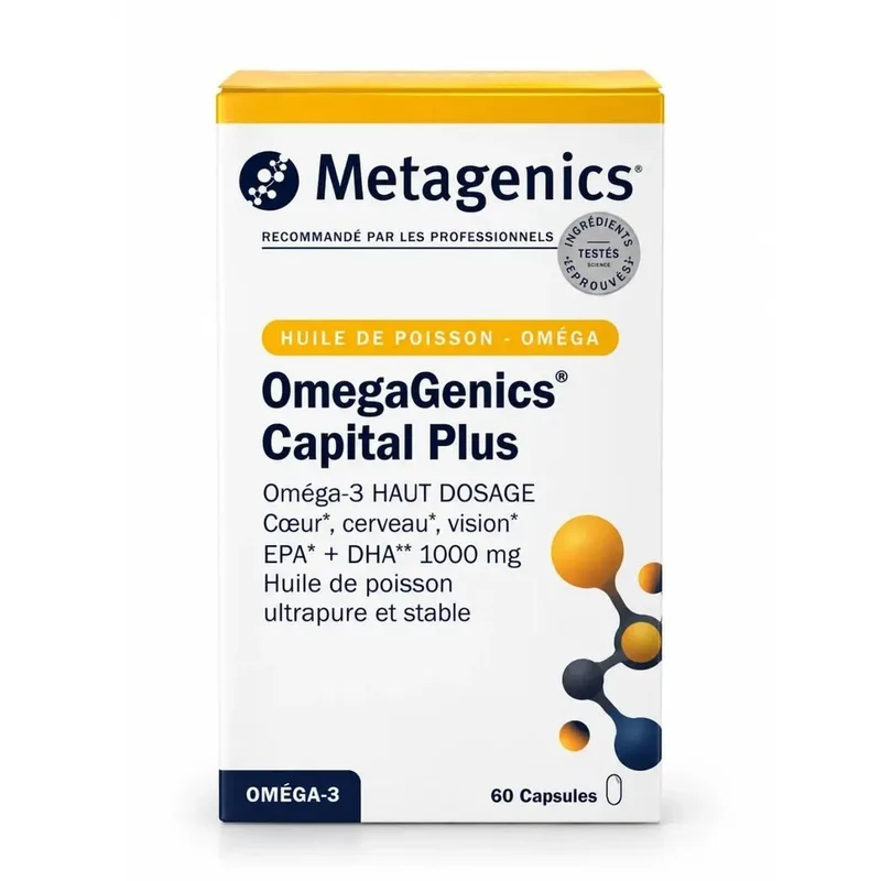Metagenics OmegaGenics Capital Plus (ОмегаДженікс Капітал Плюс) 60 капс.