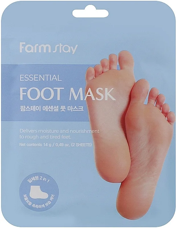 Маска-шкарпетки для ніг FarmStay Essential Foot Mask - 2 шт* 14 г