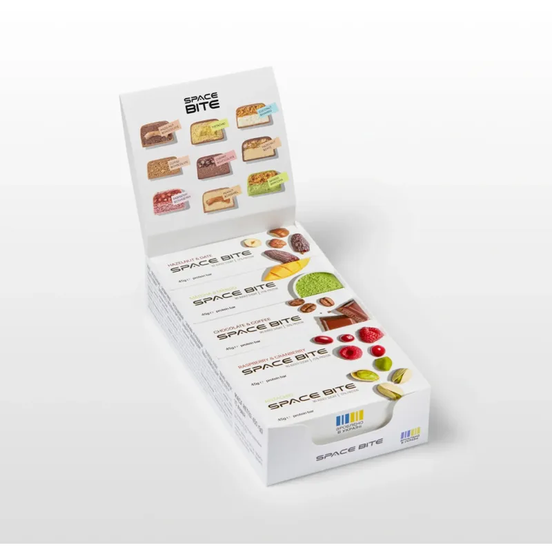SpaceFood Space Bite Протеїнові батончики Асорті 10 шт х 45 г