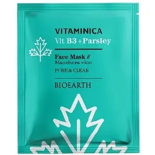 Маска для обличчя Bioearth Vitaminica Vit B3 + Parsley 15 мл